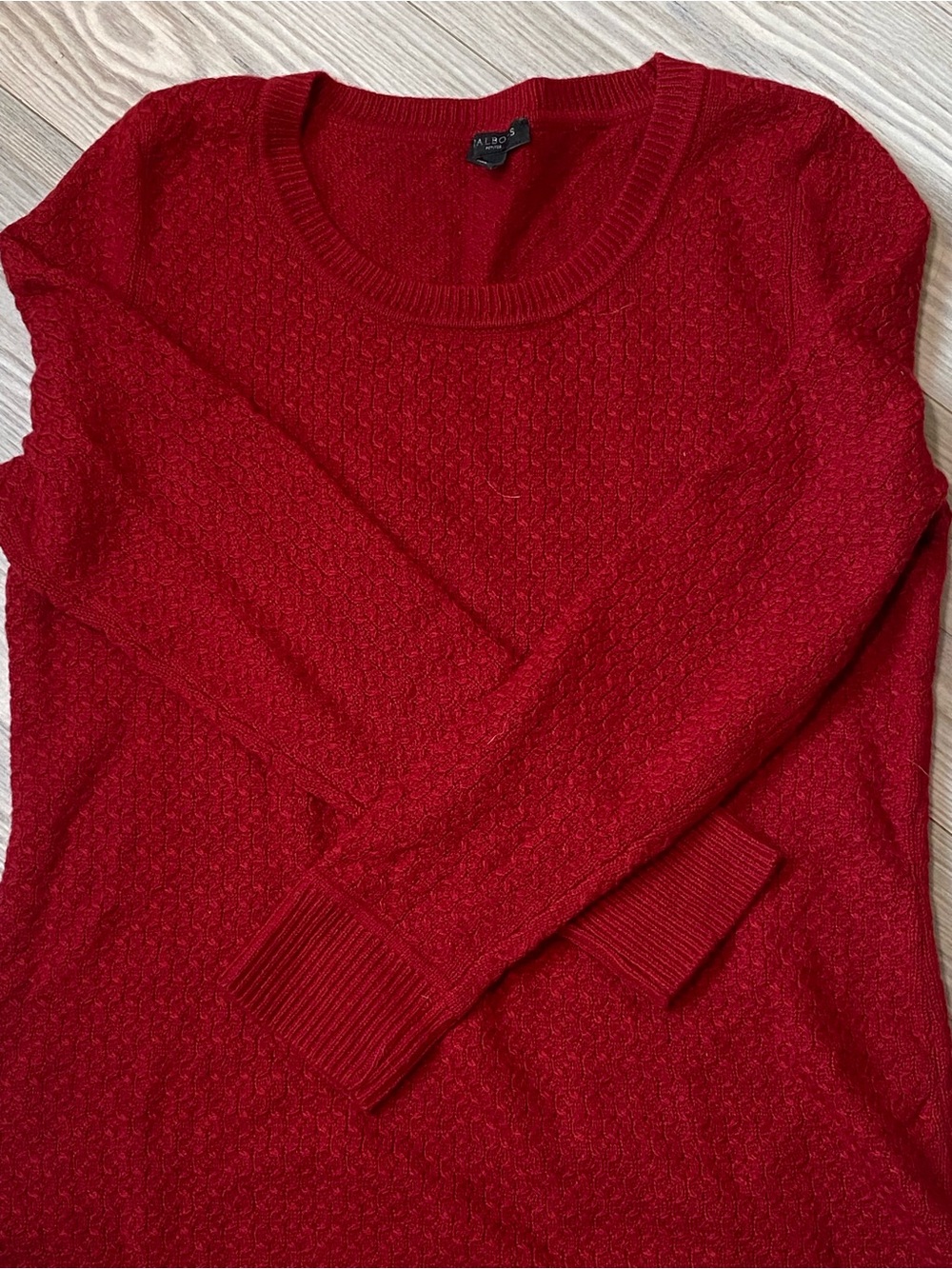 Talbots Lambswool Blend Sweater Size M Petite